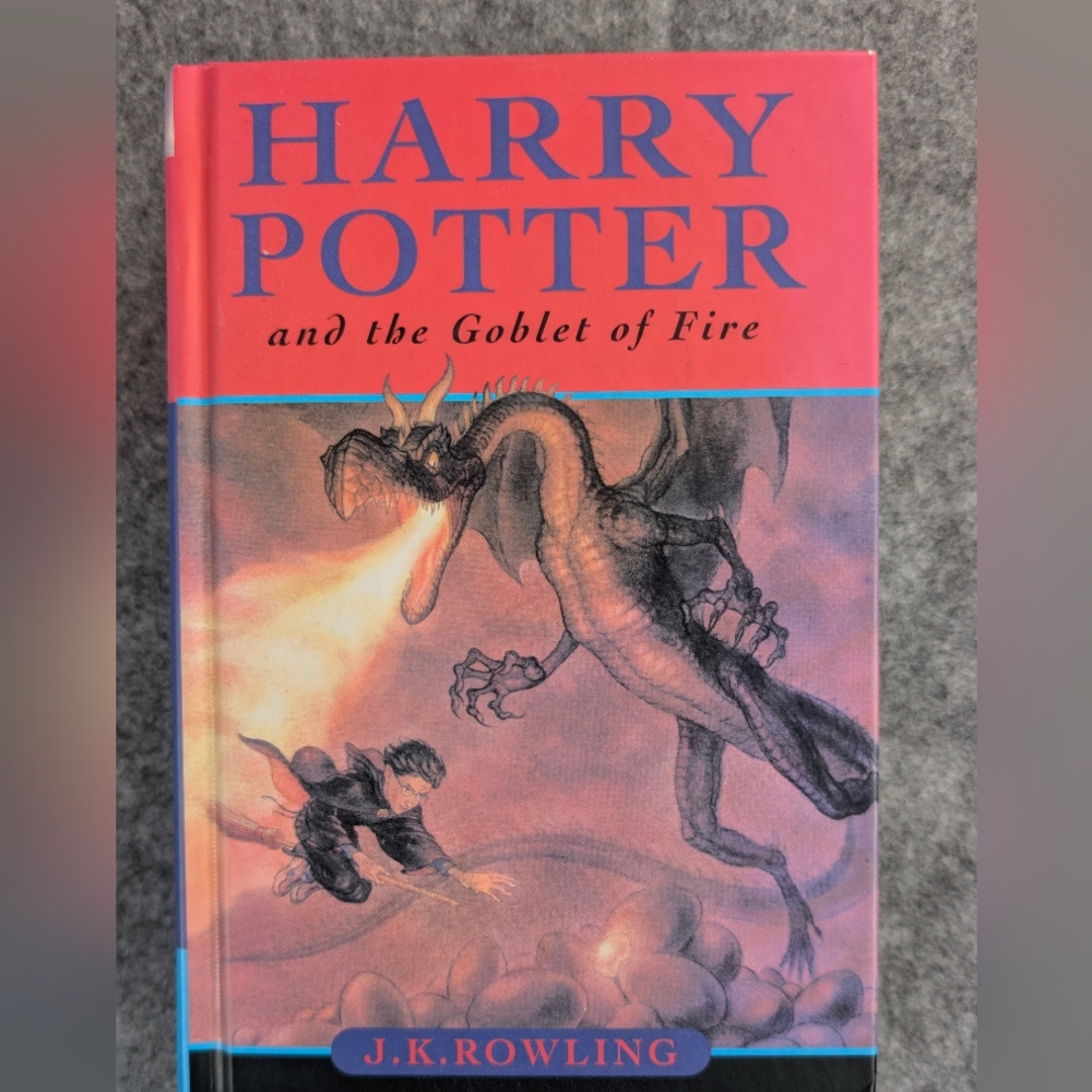 Harry Potter and the Goblet of Fire Book 2000 Vintage